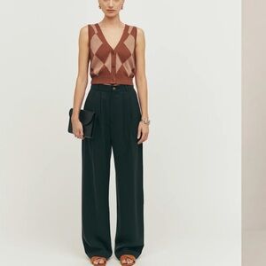 Women's Black Wide-Leg Pants